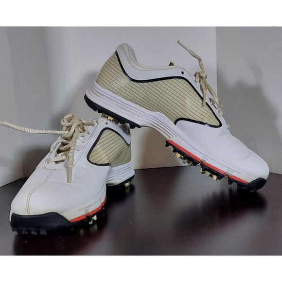 Nike Lunar Links Black & White Pink Women Golf Shoes Sz 8 418376-161 - Picture 3 of 9